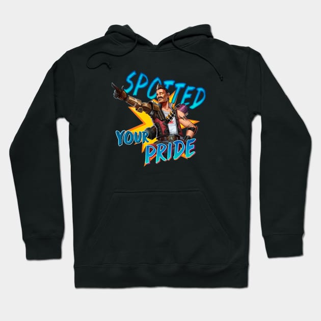 Fuse - Spotted Your Pride Hoodie by Paul Draw